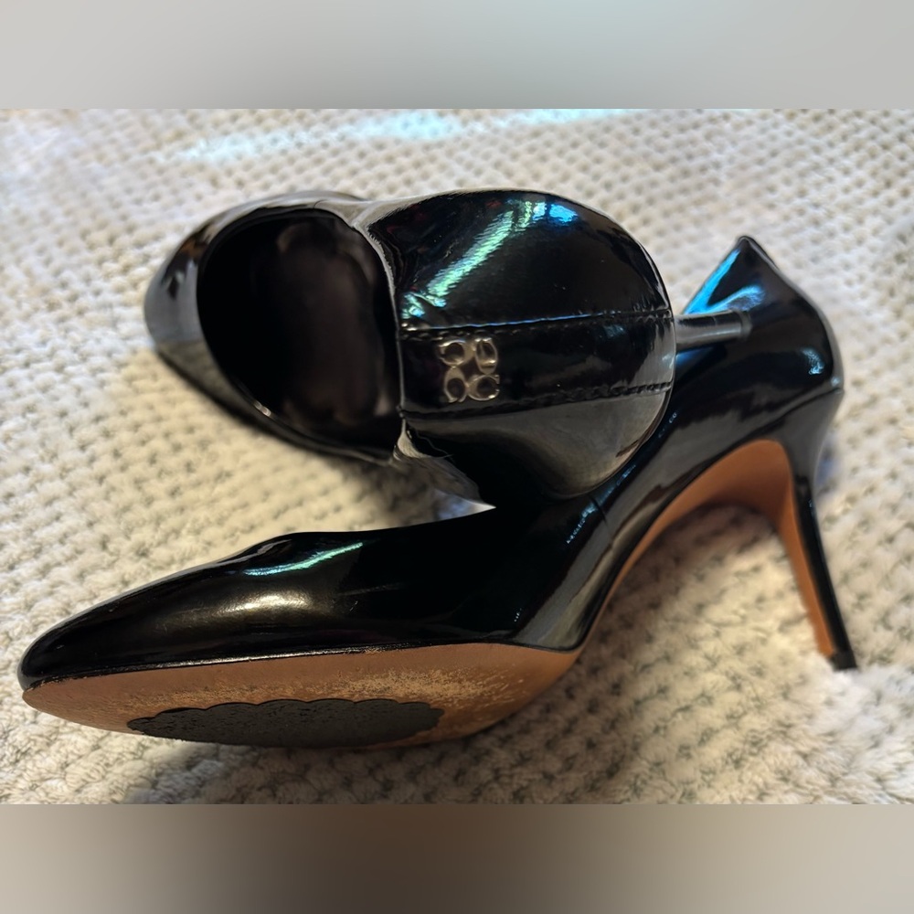 Coach Black Patent High Heels - Size 11M